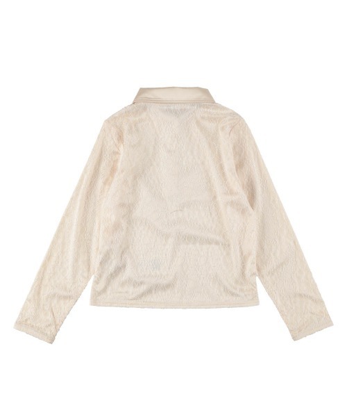 MIRO AMURETTE（ミロアミュレット）の「fleurir shirt blouse/レースポロブラウス（シャツ/ブラウス・レディース・ナチュラル・FREE）」の16枚目の写真