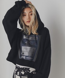 (OKIRAKU×ROSE BUDビッグパーカー