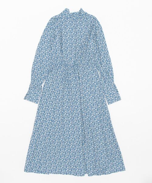 定価6万 CORCOVADO 22SS ボウタイ付き水玉総柄ワンピース 定価6万 CORCOVADO 22SS ボウタイ付き水玉総柄ワンピース