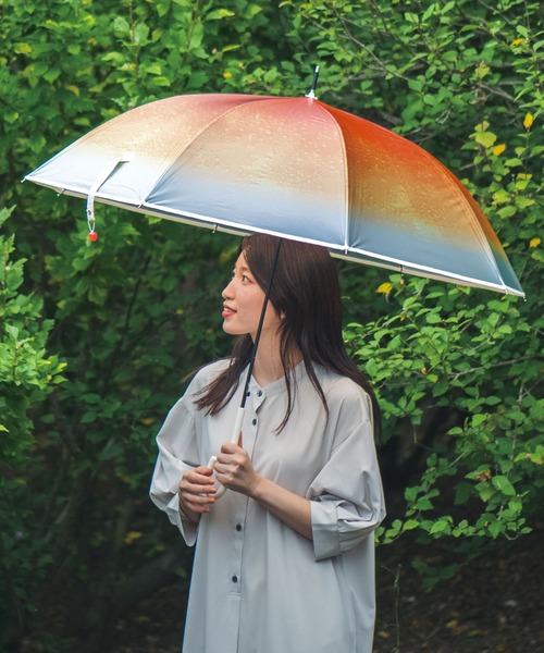 LBC(エルビーシー)の「【Wpc.】旅する喫茶×Wpc. クリームソーダ ビニール傘(長傘・レディース・オレンジ系/グリーン系その他/スカイブルー・FREE)」の17枚目の写真