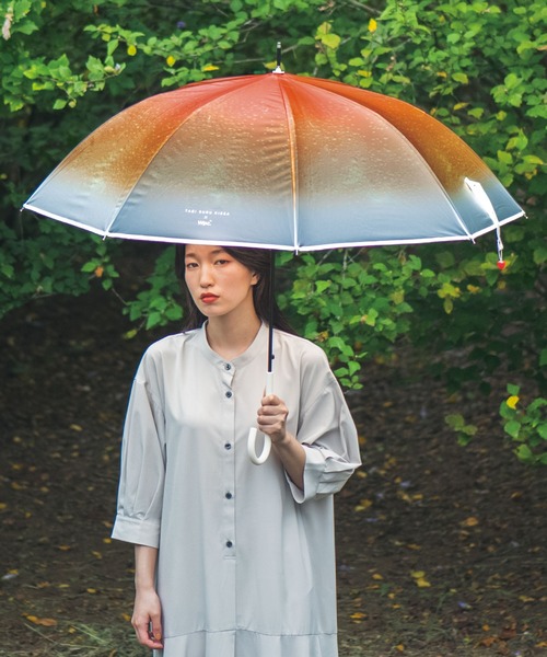 LBC(エルビーシー)の「【Wpc.】旅する喫茶×Wpc. クリームソーダ ビニール傘(長傘・レディース・オレンジ系/グリーン系その他/スカイブルー・FREE)」の21枚目の写真