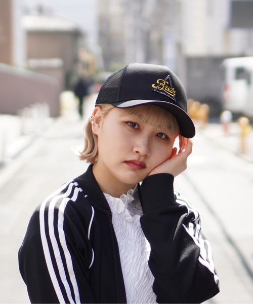 BRIXTON(ブリクストン)の「【BRIXTON/ブリクストン】 EARLSTON X C MP TRUCKER HAT エクスクルーシブ(キャップ・メンズ・ブラック/ブルー/ダークブラウン・FREE)」の2枚目の写真