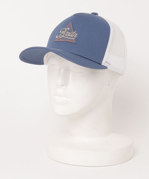 BRIXTON(ブリクストン)の「【BRIXTON/ブリクストン】 EARLSTON X C MP TRUCKER HAT エクスクルーシブ(キャップ・メンズ・ブラック/ブルー/ダークブラウン・FREE)」の7枚目の写真