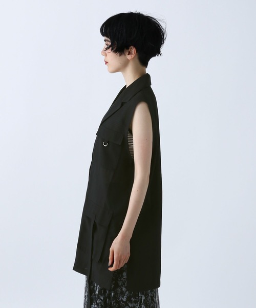 PAGEBOY（ページボーイ）の「シアージレ（その他アウター・レディース・ブラック/グレイッシュベージュ・FREE）」の18枚目の写真