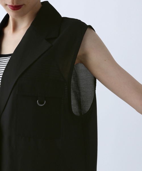 PAGEBOY（ページボーイ）の「シアージレ（その他アウター・レディース・ブラック/グレイッシュベージュ・FREE）」の21枚目の写真