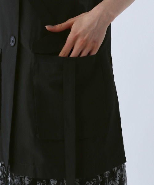 PAGEBOY（ページボーイ）の「シアージレ（その他アウター・レディース・ブラック/グレイッシュベージュ・FREE）」の16枚目の写真