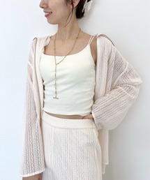 FOREVER 21 | 【新色追加】カップ付きリブキャミ(キャミソール)