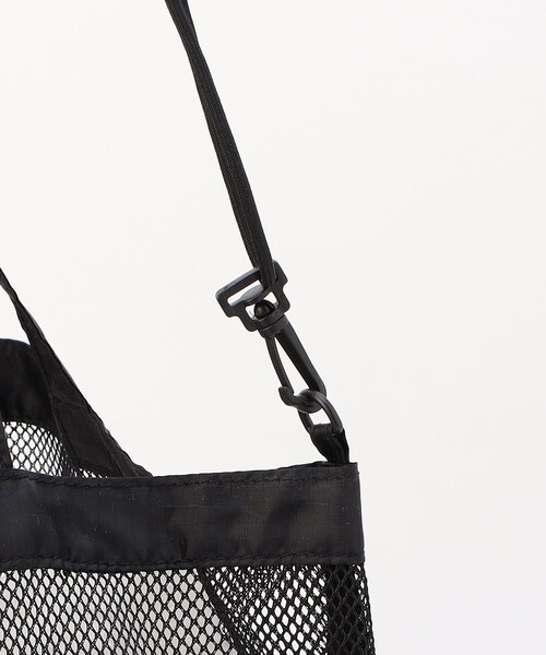 POLeR（ポーラー）の「POLeR/ポーラー MESH PATH SHOULDER（ショルダーバッグ・メンズ・ブラック・ONE SIZE）」の4枚目の写真
