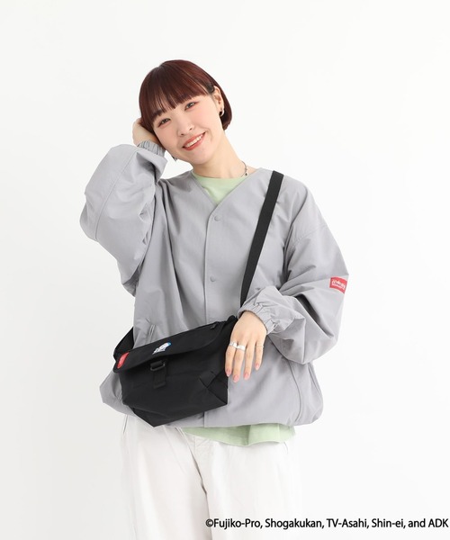 Manhattan Portage(マンハッタンポーテージ)の「Manhattan Portage/マンハッタンポーテージ ショルダーバック "ドラえもん" MESSENGER BAG FLAP ZIPPER POCKET DORAEMON 25 MP1603FZPDORA25(メッセンジャーバッグ・メンズ・ブラック×レッド・FREE)」の14枚目の写真