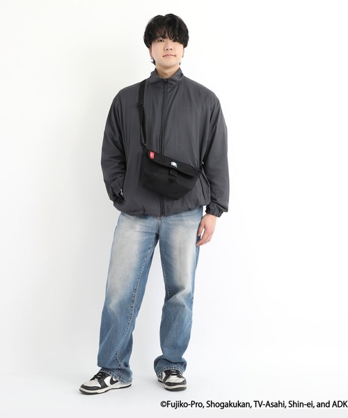 Manhattan Portage(マンハッタンポーテージ)の「Manhattan Portage/マンハッタンポーテージ ショルダーバック "ドラえもん" MESSENGER BAG FLAP ZIPPER POCKET DORAEMON 25 MP1603FZPDORA25(メッセンジャーバッグ・メンズ・ブラック×レッド・FREE)」の15枚目の写真