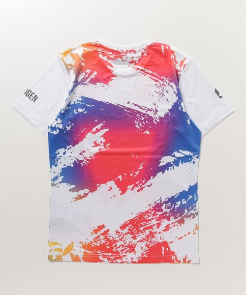 HYDROGEN(ハイドロゲン)の「《HYDROGEN/ハイドロゲン》ブラッシュテックTシャツ/BRUSH TECH TEE(Tシャツ/カットソー・メンズ・ホワイト・S/L/XL/M)」の2枚目の写真