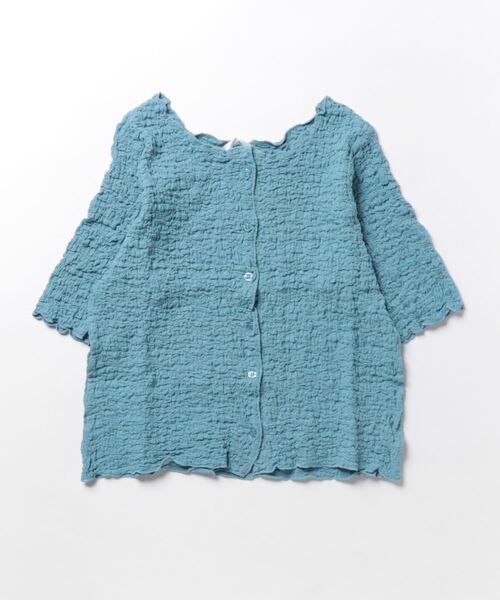 RETRO GIRL（レトロガール）の「ジャガードメロウカーデ（Tシャツ/カットソー・レディース・ホワイト/ブラック/ブルー/ライトグレー/ピンク・FREE）」の14枚目の写真