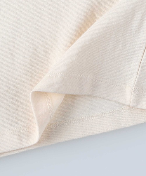 Lee（リー）の「【Lee】ワンポイントリンガーＴシャツ（Tシャツ/カットソー・レディース・オフホワイト・M/L）」の6枚目の写真