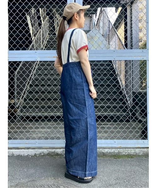 Lee（リー）の「【Lee】ワンポイントリンガーＴシャツ（Tシャツ/カットソー・レディース・オフホワイト・M/L）」の10枚目の写真