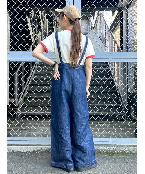 Lee（リー）の「【Lee】ワンポイントリンガーＴシャツ（Tシャツ/カットソー・レディース・オフホワイト・M/L）」の11枚目の写真