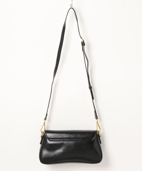 Burner(バーナー)の「【OKUOKU 0909】ベーシック ショルダーバッグ oku-bag-695091013505-46 U(ショルダーバッグ・レディース・ブラウン/ブラック・FREE)」の3枚目の写真