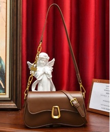 【OKUOKU 0909】ベーシック ショルダーバッグ oku-bag-695091013505-46 U