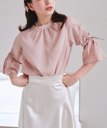 pomiii | ドロストリボンブラウス(シャツ/ブラウス)