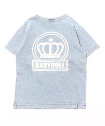 BABYDOLL（ベビードール）の「親子お揃い 抜染ロゴTシャツ 8062K（Tシャツ/カットソー）」