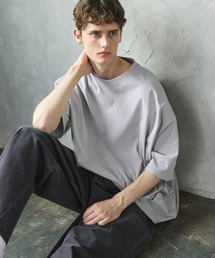 ポンチ＆クールマックスビッグシルエットタック入りTシャツ