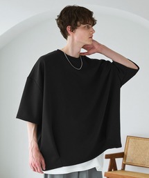 CTHY | ポンチビッグシルエットタック入りTシャツ(Tシャツ/カットソー)