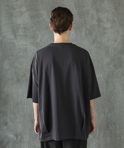 セール】ポンチ＆クールマックスビッグシルエットタック入りT