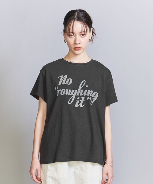 RIDING HIGH（ライディングハイ）の「【別注】＜Riding High>プリントTシャツ（Tシャツ/カットソー・レディース・ホワイト/イエロー/ブラック・FREE）」の4枚目の写真