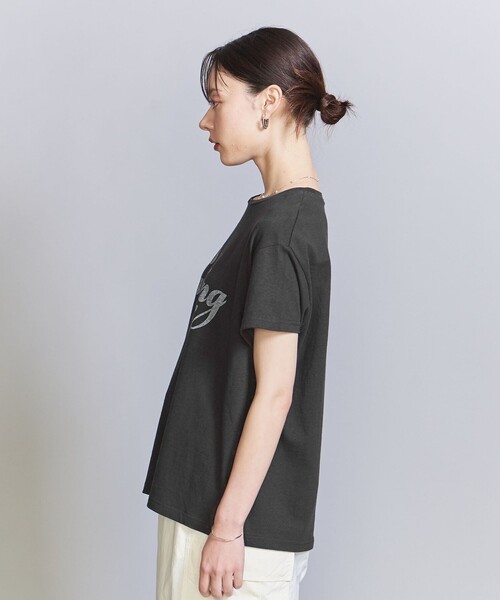 RIDING HIGH（ライディングハイ）の「【別注】＜Riding High>プリントTシャツ（Tシャツ/カットソー・レディース・ホワイト/イエロー/ブラック・FREE）」の5枚目の写真