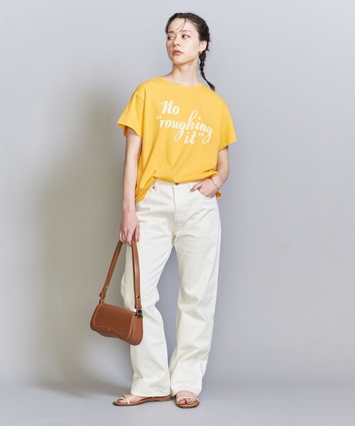 RIDING HIGH（ライディングハイ）の「【別注】＜Riding High>プリントTシャツ（Tシャツ/カットソー・レディース・ホワイト/イエロー/ブラック・FREE）」の16枚目の写真