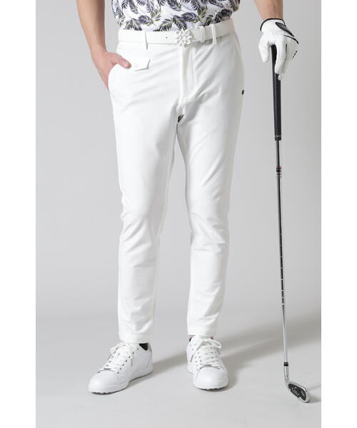 新品正規品【st.andrews/L】シルエットストレッチパンツ　メンズ TEXBRIDドビーストレッチパンツ (MENS) | St ANDREWS（セント