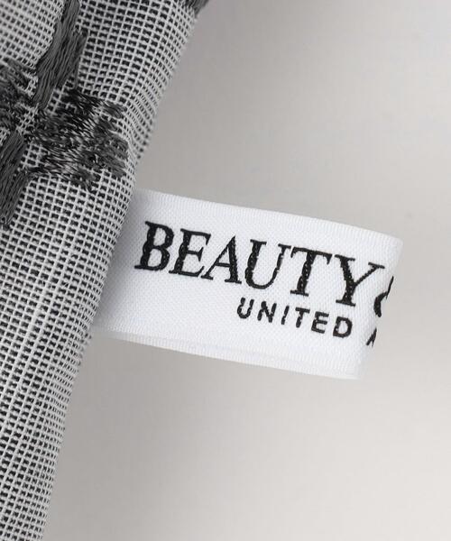 エンブロイダリーバンブーハンドルパラソル/日傘