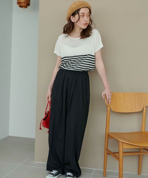 fifth（フィフス）の「ベレー帽（ハット・レディース・ベージュ/ブラック・FREE）」の18枚目の写真