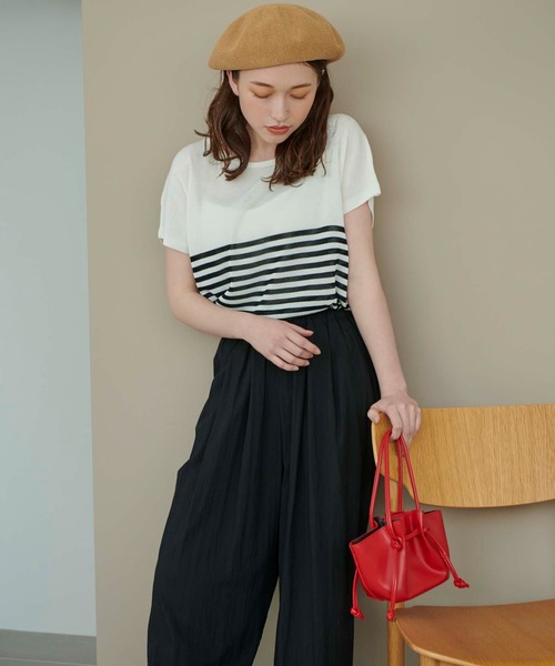 fifth（フィフス）の「ベレー帽（ハット・レディース・ベージュ/ブラック・FREE）」の19枚目の写真