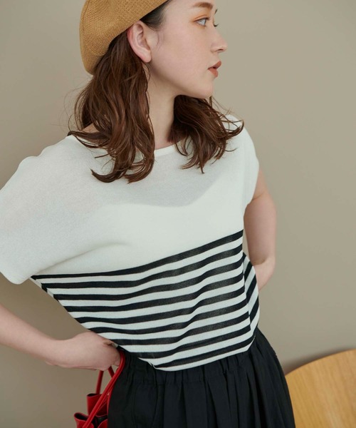 fifth（フィフス）の「ベレー帽（ハット・レディース・ベージュ/ブラック・FREE）」の7枚目の写真