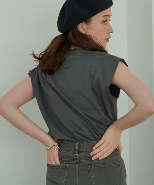 fifth（フィフス）の「ベレー帽（ハット・レディース・ベージュ/ブラック・FREE）」の14枚目の写真