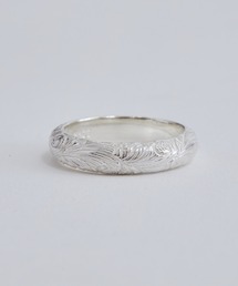 WAKAN SILVER SMITH アラベスクハーフラウンドリング 17号 R-064 Arabesque half round ring (M) | WAKAN SILVER SMITH