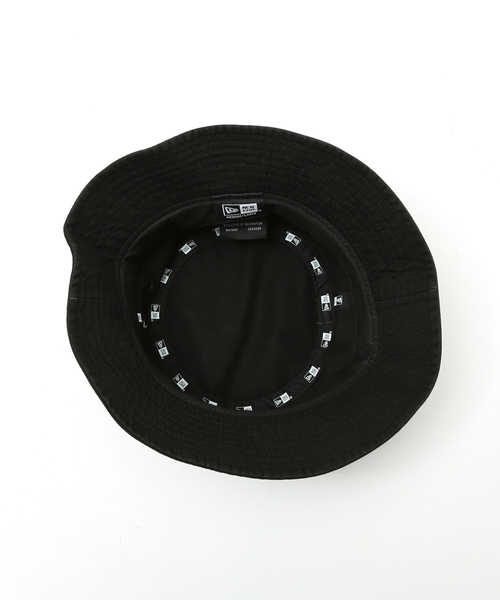 UNIVERSAL OVERALL（ユニバーサルオーバーオール）の「【NEW ERA /ニューエラ】×【UNIVERSAL OVERALL】STANDARD WASH BUCKETU バケットハット（ハット・メンズ・ブラック・フリー）」の6枚目の写真