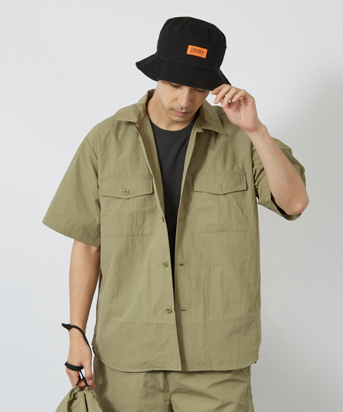 UNIVERSAL OVERALL（ユニバーサルオーバーオール）の「【NEW ERA /ニューエラ】×【UNIVERSAL OVERALL】STANDARD WASH BUCKETU バケットハット（ハット・メンズ・ブラック・フリー）」の15枚目の写真