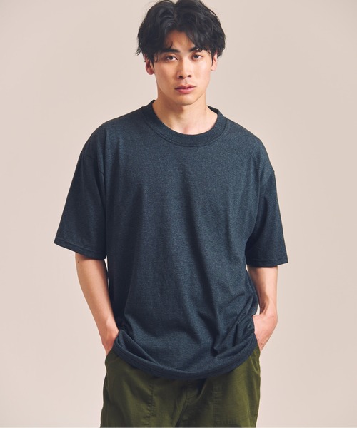 CalCru（カルクルー）の「WEB限定 Cal Cru/カルクルー Adult 1/16 microstripe-TEE（Tシャツ/カットソー・メンズ・ネイビー/ホワイト/ブラック・L/XL）」の19枚目の写真
