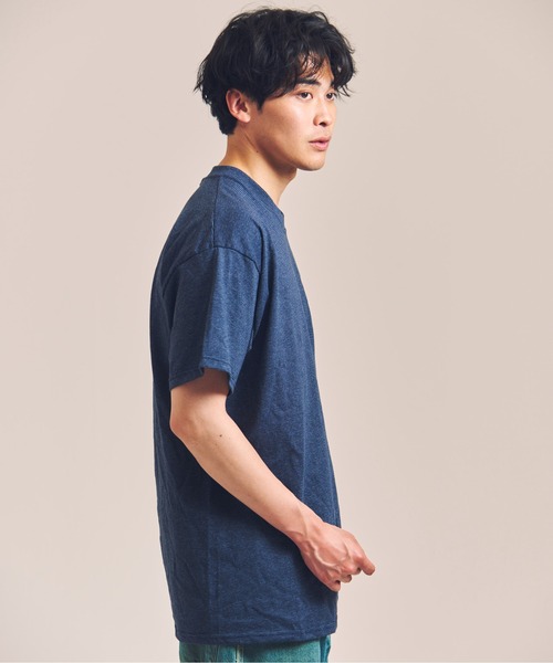 CalCru（カルクルー）の「WEB限定 Cal Cru/カルクルー Adult 1/16 microstripe-TEE（Tシャツ/カットソー・メンズ・ネイビー/ホワイト/ブラック・L/XL）」の12枚目の写真