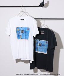 BEAMS LIGHTS | BEAMS LIGHTS / 『BASQUIAT』 アート Tシャツ(Tシャツ/カットソー)