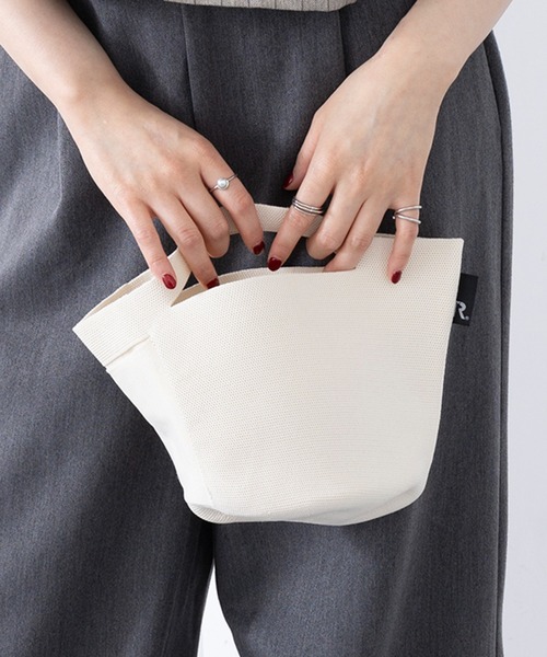 ROOTOTE(ルートート)の「【ROOTOTE】トートバッグ RO.Po-No.ベビールー(トートバッグ・レディース・ホワイト/ブラック/レッド/ピンク/グリーン/ライトブルー/ネイビー/パープル/カーキ・FREE)」の2枚目の写真