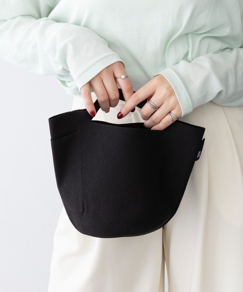 ROOTOTE(ルートート)の「【ROOTOTE】トートバッグ RO.Po-No.ベビールー(トートバッグ・レディース・ホワイト/ブラック/レッド/ピンク/グリーン/ライトブルー/ネイビー/パープル/カーキ・FREE)」の1枚目の写真