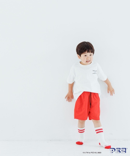 LOWRYS FARM(ローリーズファーム)の「PEZキャラTシャツショートスリーブ 963588(Tシャツ/カットソー・キッズ・イエロー/ホワイト/オフホワイト・130cm/110cm/150cm/120cm/140cm)」の4枚目の写真