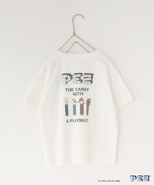 LOWRYS FARM(ローリーズファーム)の「PEZキャラTシャツショートスリーブ 963588(Tシャツ/カットソー・キッズ・イエロー/ホワイト/オフホワイト・130cm/110cm/150cm/120cm/140cm)」の14枚目の写真