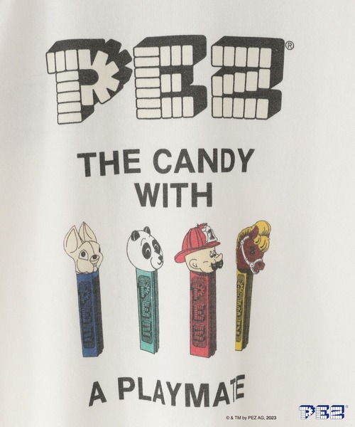 LOWRYS FARM(ローリーズファーム)の「PEZキャラTシャツショートスリーブ 963588(Tシャツ/カットソー・キッズ・イエロー/ホワイト/オフホワイト・130cm/110cm/150cm/120cm/140cm)」の20枚目の写真