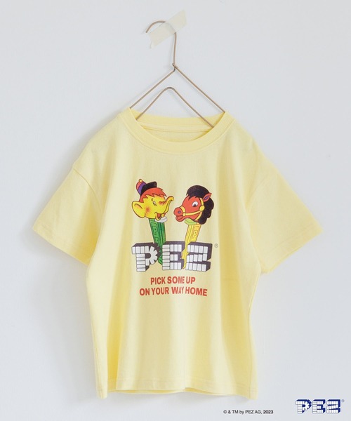 LOWRYS FARM(ローリーズファーム)の「PEZキャラTシャツショートスリーブ 963588(Tシャツ/カットソー・キッズ・イエロー/ホワイト/オフホワイト・130cm/110cm/150cm/120cm/140cm)」の22枚目の写真