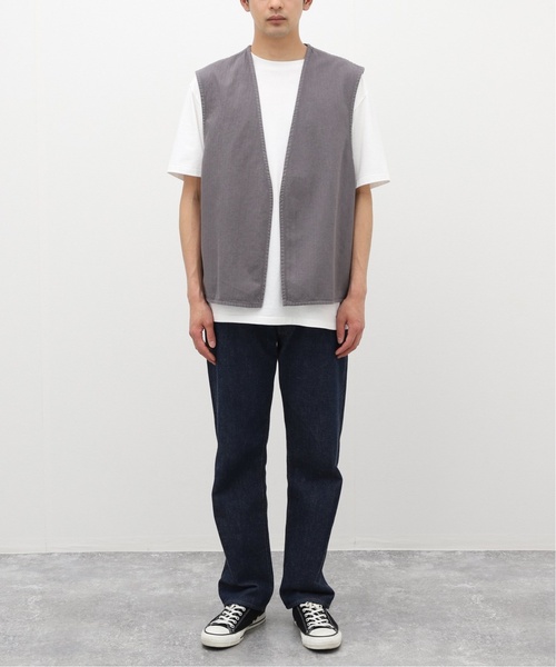 JOURNAL STANDARD（ジャーナルスタンダード）の「《追加》リネンベスト（ベスト・メンズ・ブラック/グレー/アイボリー・MEDIUM/LARGE）」の17枚目の写真