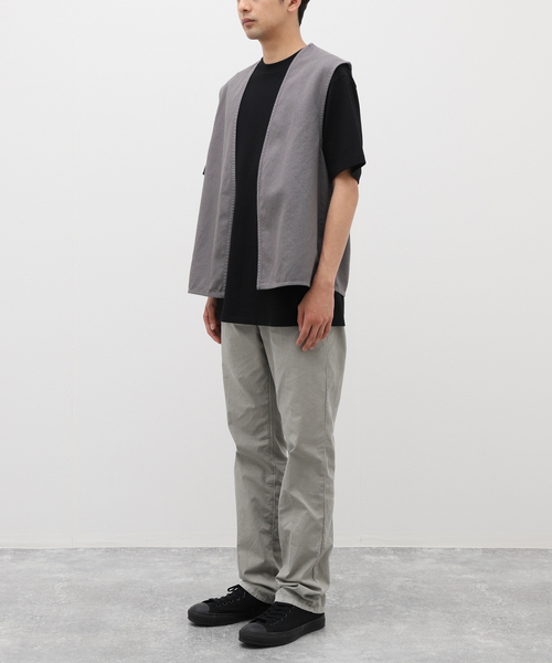 JOURNAL STANDARD（ジャーナルスタンダード）の「《追加》リネンベスト（ベスト・メンズ・ブラック/グレー/アイボリー・MEDIUM/LARGE）」の20枚目の写真