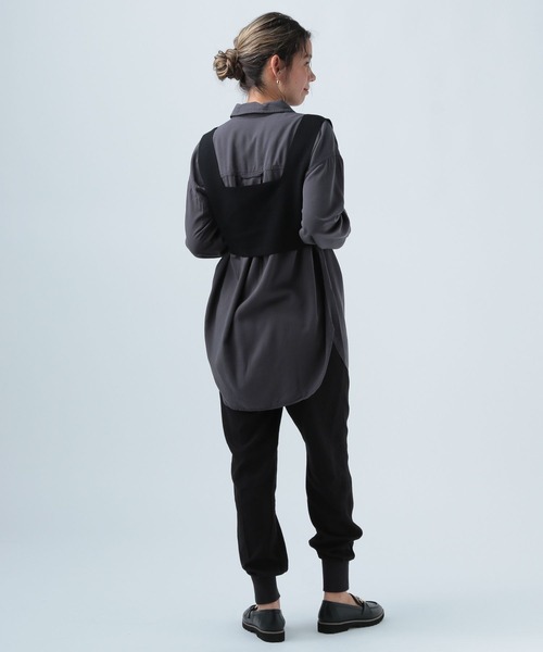 BAYFLOW（ベイフロー）の「２WAYニットビスチェ（ベスト・レディース・オフホワイト/ロイヤルブルー/ブラック・FREE）」の15枚目の写真